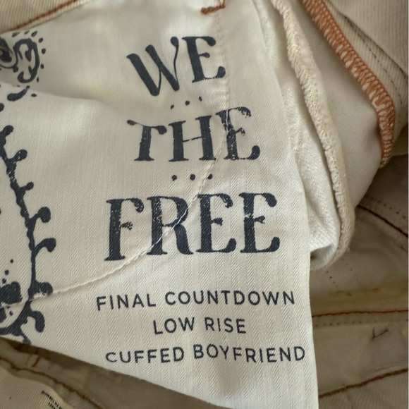 We The Free Final Countdown Cuffed Low-Rise Jeans 25 - Picture 7 of 8